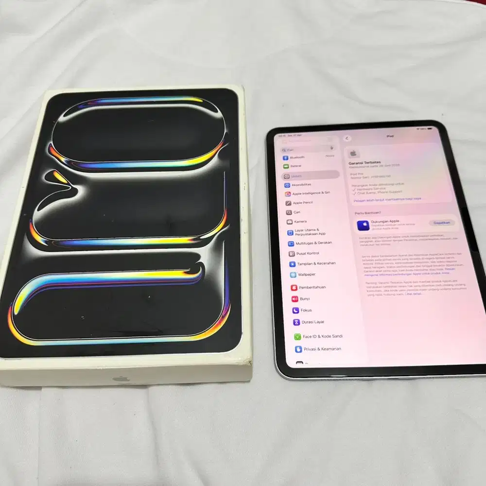 Ipad Pro M4 256Gb Inter Fullset Likenew Second Garansi On Harga Netttt