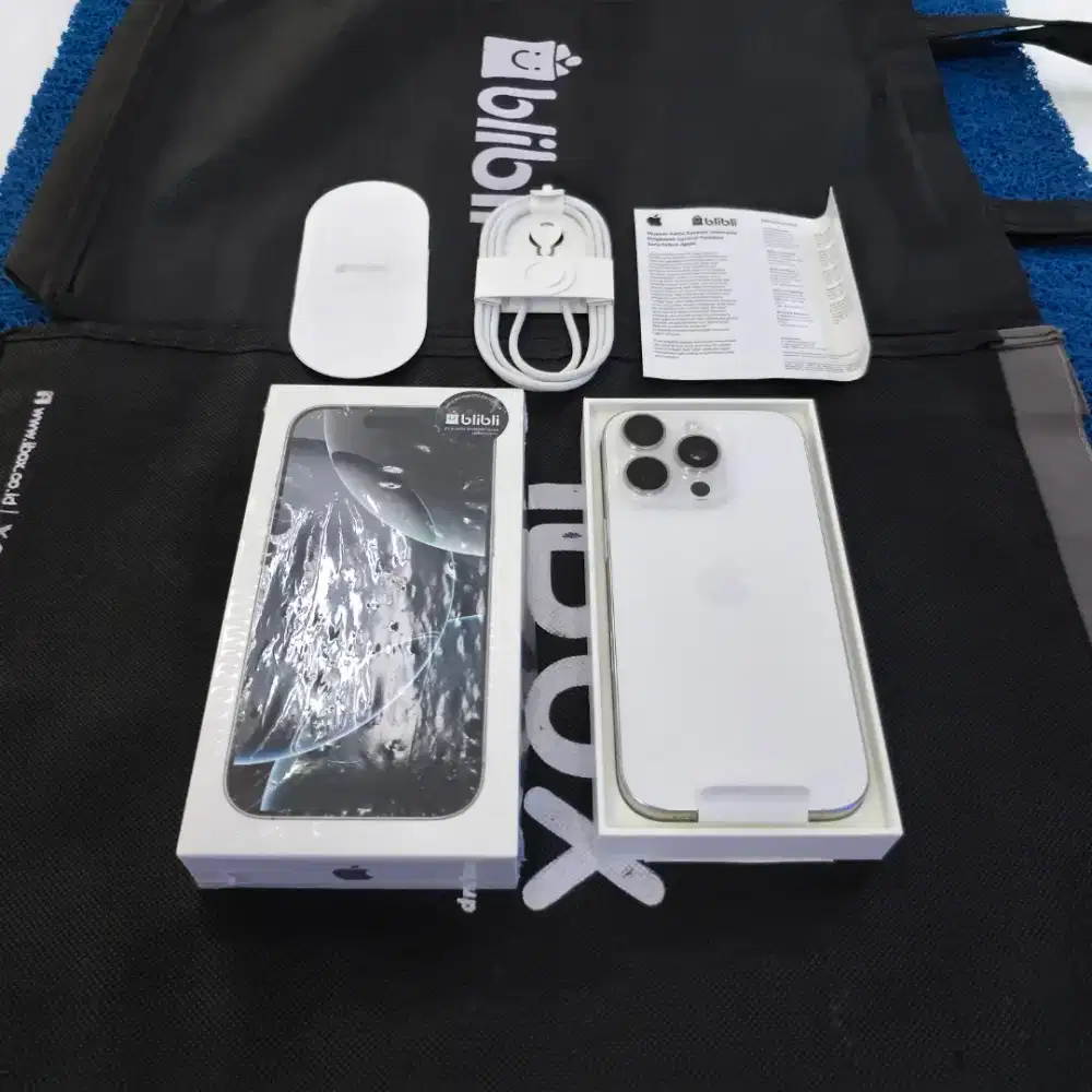 Iphone 16 Pro 512GB blibli pakai 5 Bln 99,9% like new BH 100% CC 129