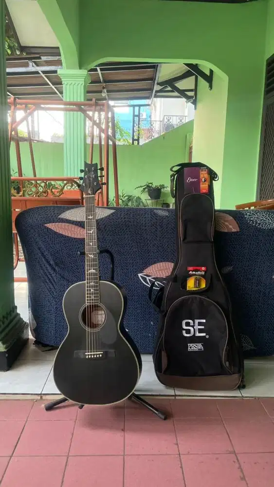 PRS P20E Parlor Charcoal