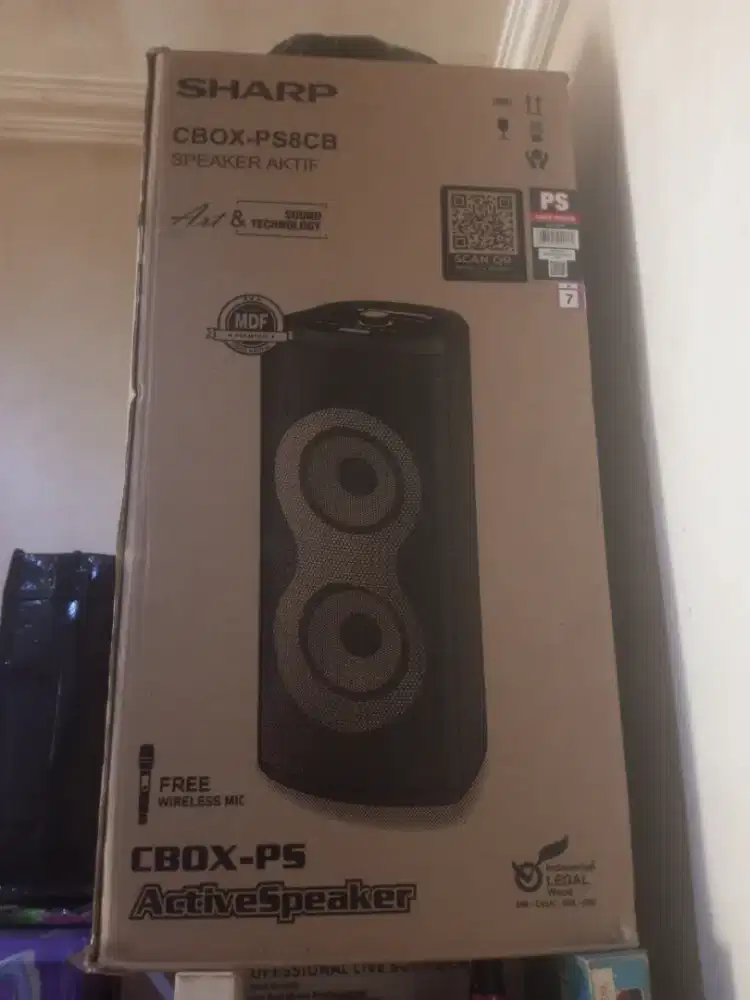 Speaker Sharp CBOX PS8CB