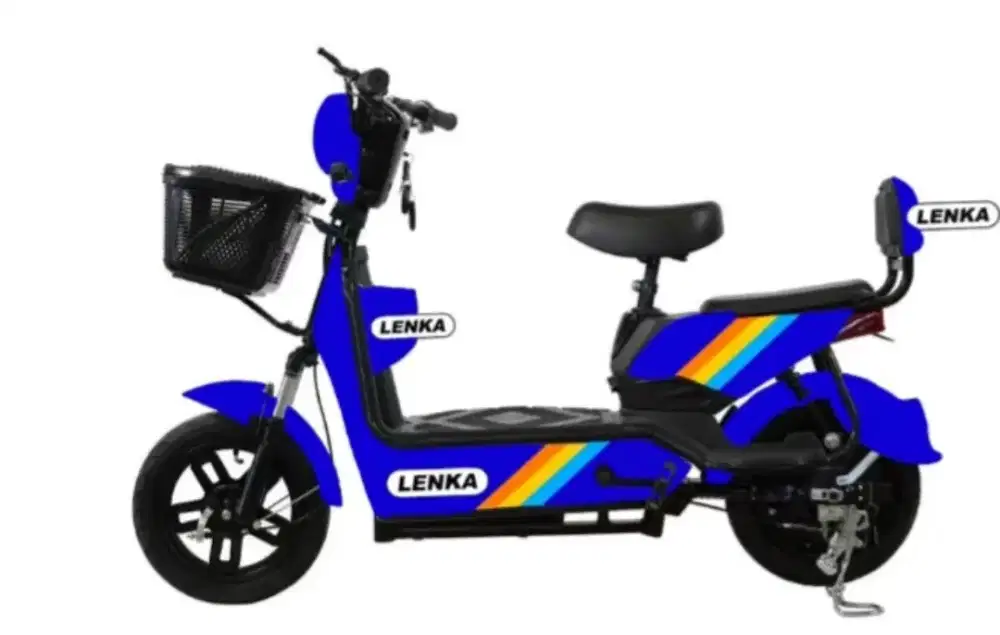 Spedah listrik lenka warna biru