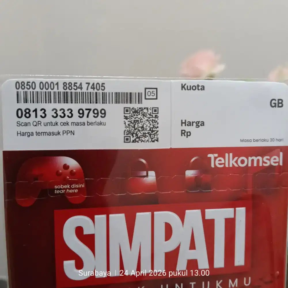 Nomor Cantik Telkomsel 11digit 33339 799