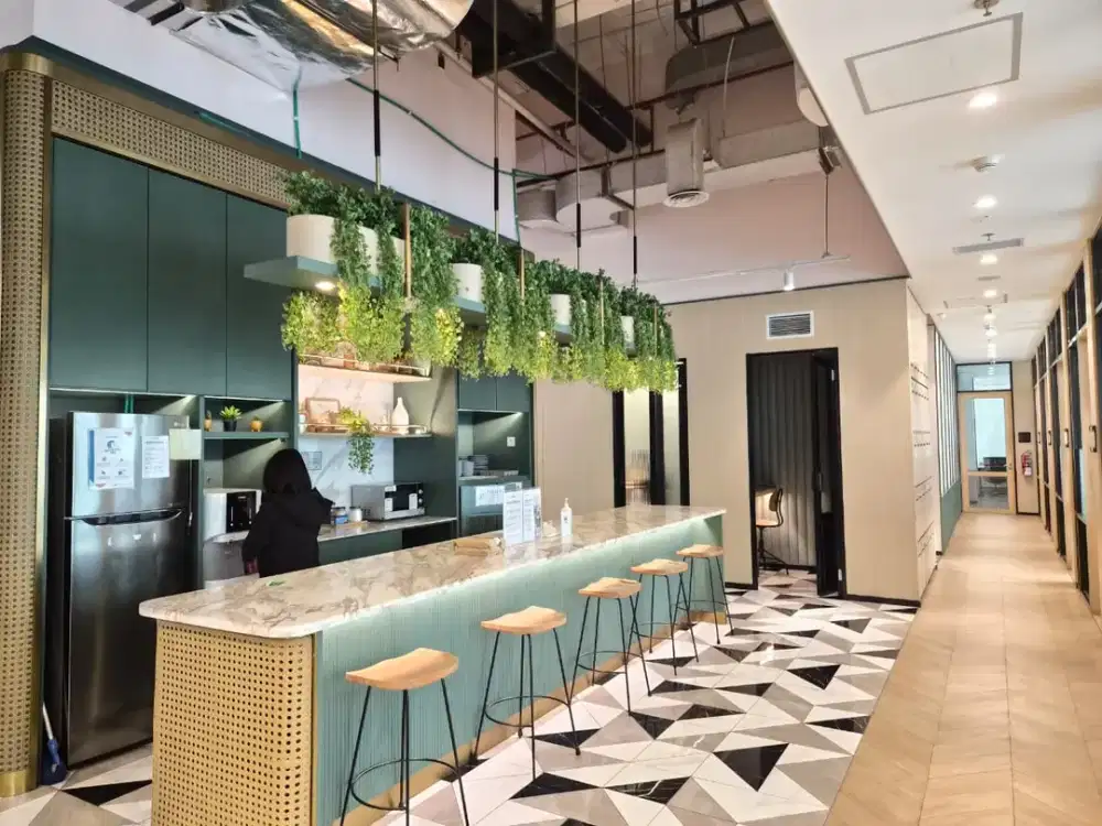 Kantor RDTX Square area Satrio 1,405 Sqm Furnished Dekat MRT