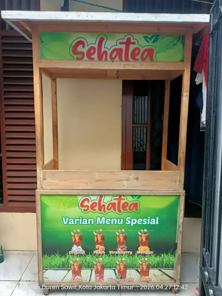 jual gerobak es teh manis