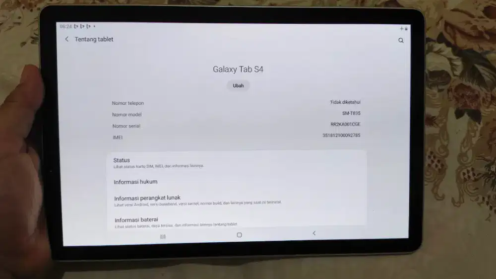Samsung galaxy Tab S4