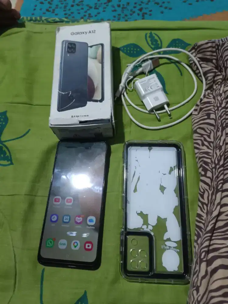 Samsung A12 ram 6/128 fullset ori