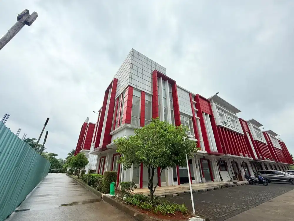 Ruko Untuk Kantor Posisi Hook 2,5 Lantai Siap Pakai Dekat AEON Sentul City