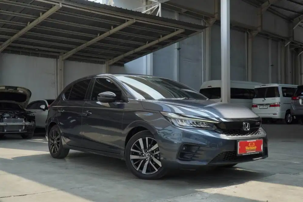 Honda City HB RS sensing CVT tahun 2022 hatchback AT Matic Abu grey