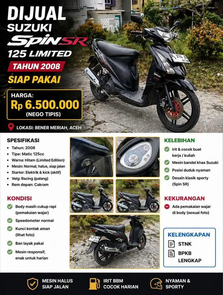 Suzuki Spin SR 125 L