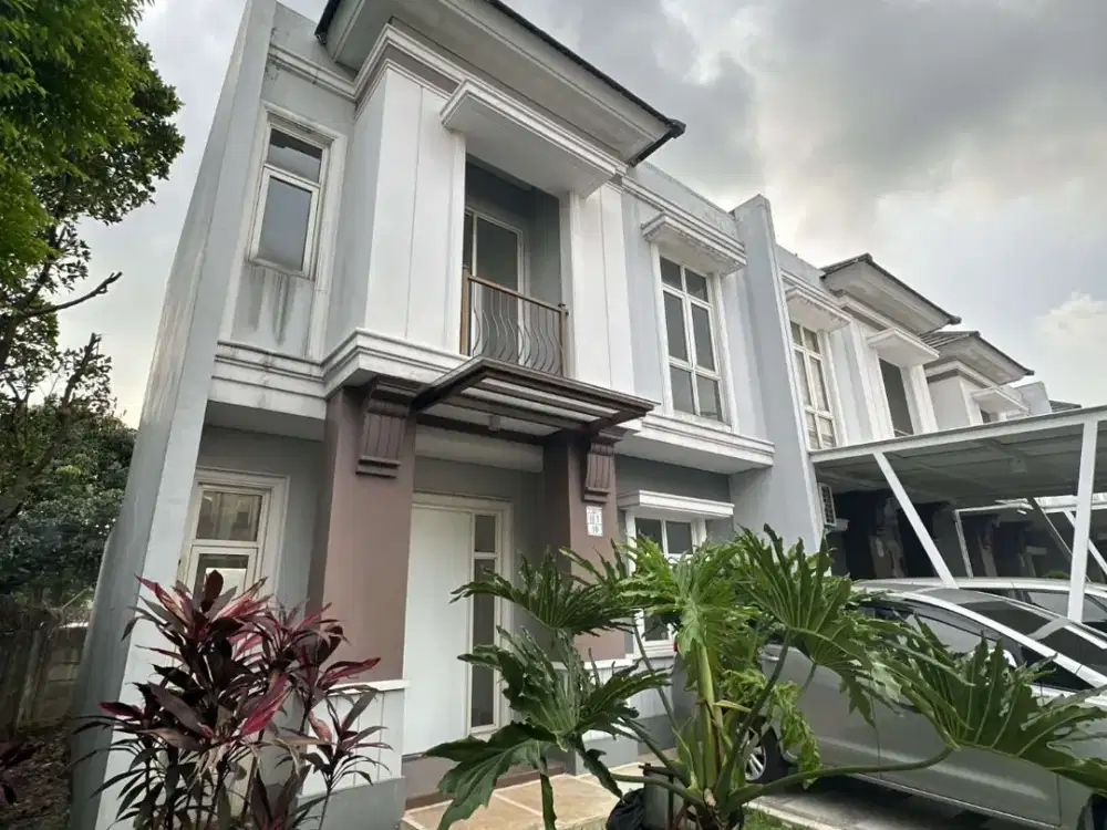 rumah rapih siap tinggal di bsd dekat nusa loka visana savia