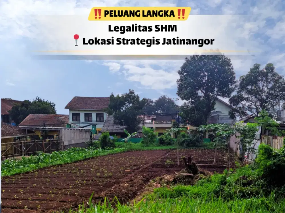 Tanah 700 m² – Front Lebar, Cocok Rumah Besar