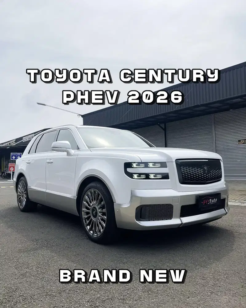 Toyota Century 3.5 PHEV 2026 Very Mint Condition