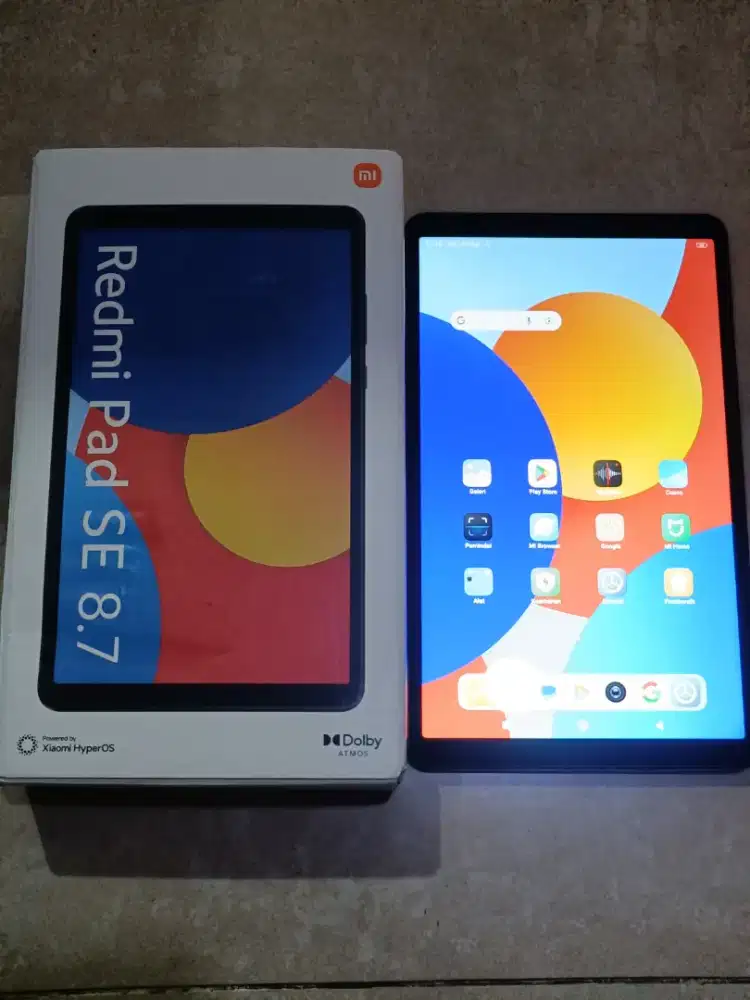 Redmi Pad SE 8.7, Ram 4/128(Hp Orian, WiFi Only) Kel.Fullset, Hrg Nego