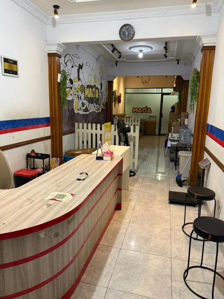 Sewa kios ruko usaha strategis Rawamangun