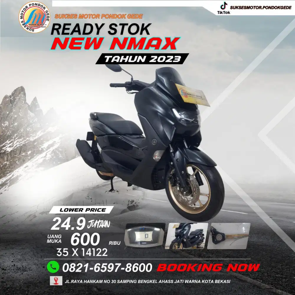 NEW NMAX 155
TAHUN 2023 COVER WILAYAH JABODETABEK
