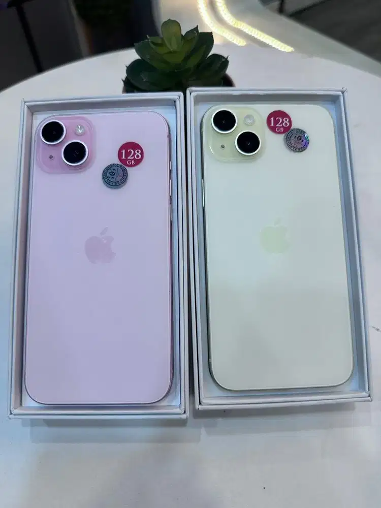 Iphone 15 plus 128gb resmi beacukai terdaftar imei permanen