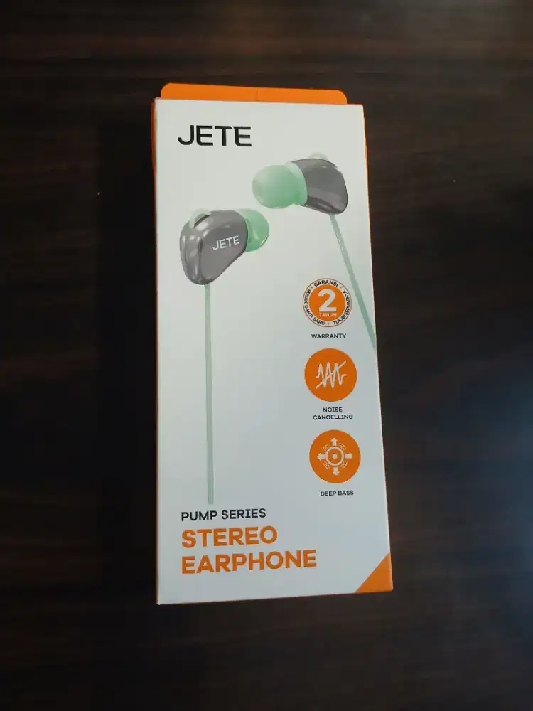 Headset Jete Pump Earphone/Headphone/Handsfree Super Bass