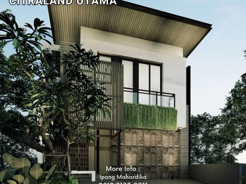 Rumah Mewah di Citraland Utama Surabaya