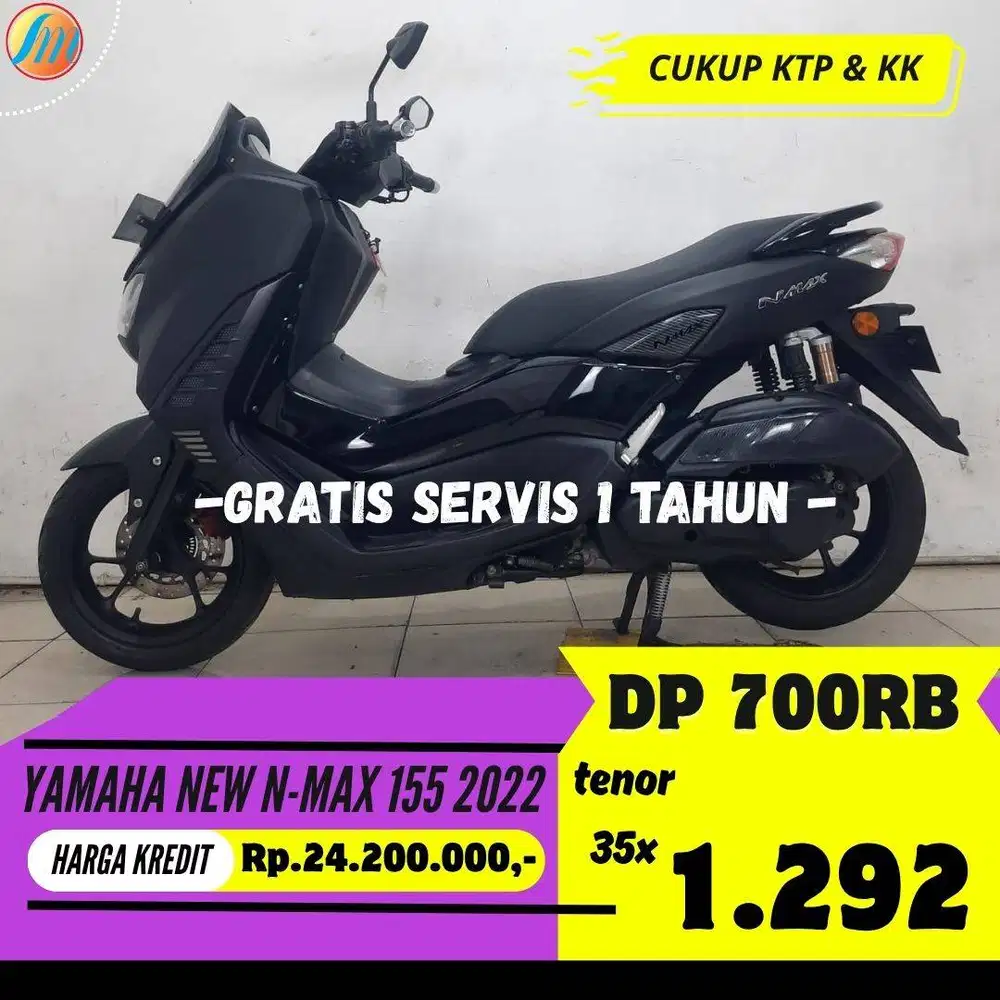 DP PROMO 700RIBU YAMAHA NEW N-MAX 155 2022 ANGSURAN TERJANGKAU