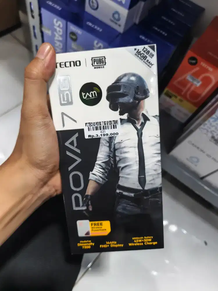 TECNO POVA 7 5G 8/128GB | ATLANTIS DAHSYAT