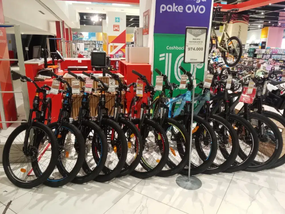 Ready sepeda listrik pacific exotic