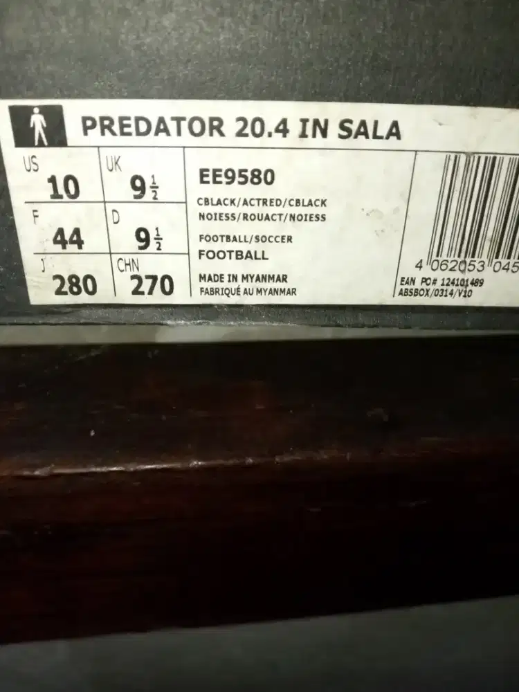 sepatu adidas ori uk 44