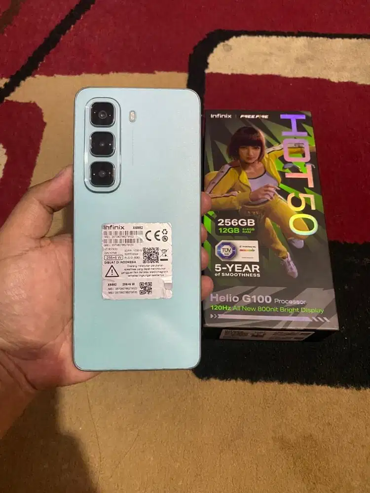 BISMILLAH INFINIX HOT 50 6/256 FULSET MULUS