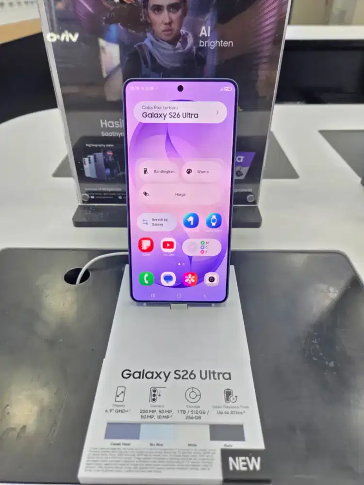 Samsung S26 Ultra free buds4 dan TA25W