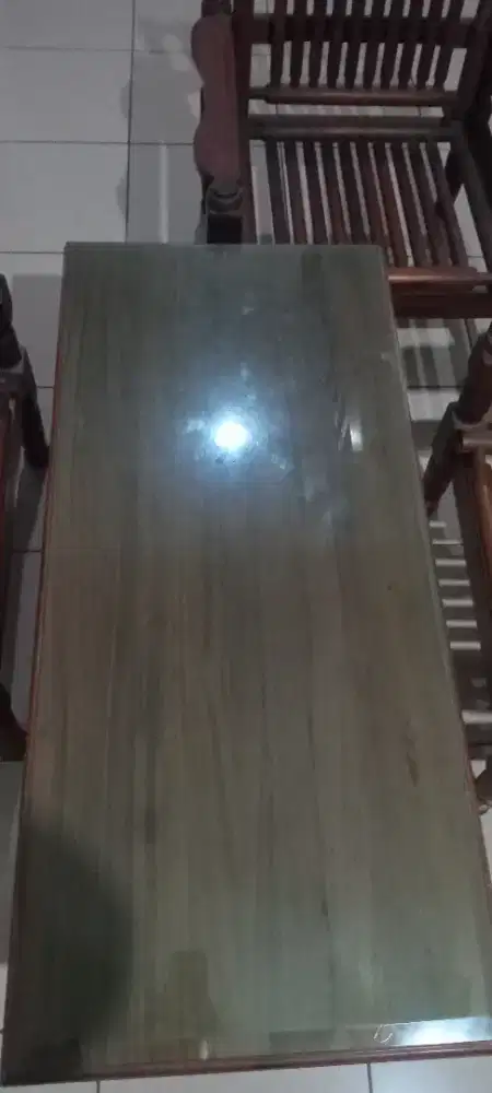 DIJUAL MURAH 1 SET FURNITUR RUANG TAMU / KELUARGA ( 3 KURSI + 1 MEJA )