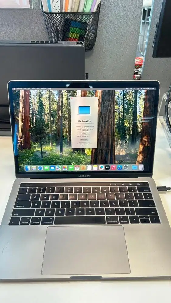 Macbook Pro 13 inc 2019 (gratis case)