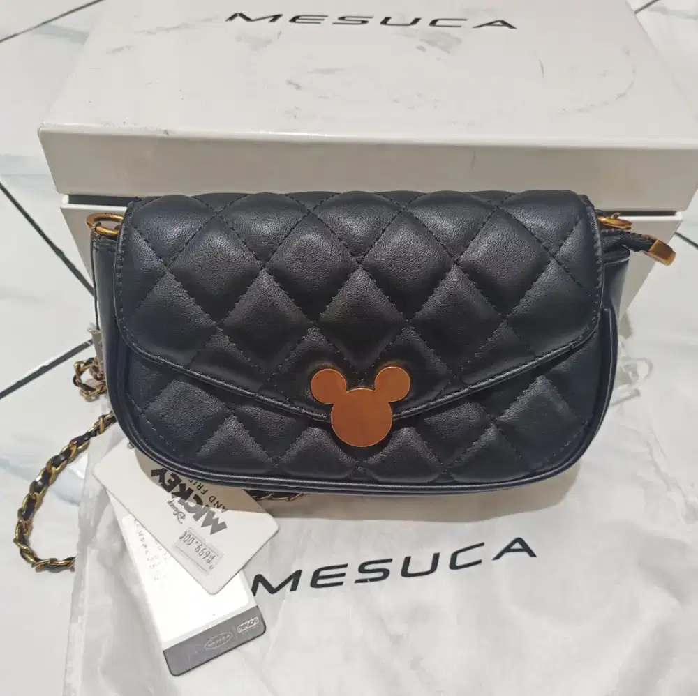 Mesuca x Disney Shoulder Bag Black