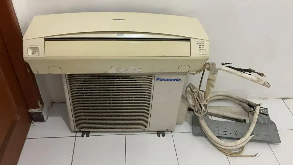 AC Panasonic 3/4 PK Bekas Dingin Normal Siap Pakai