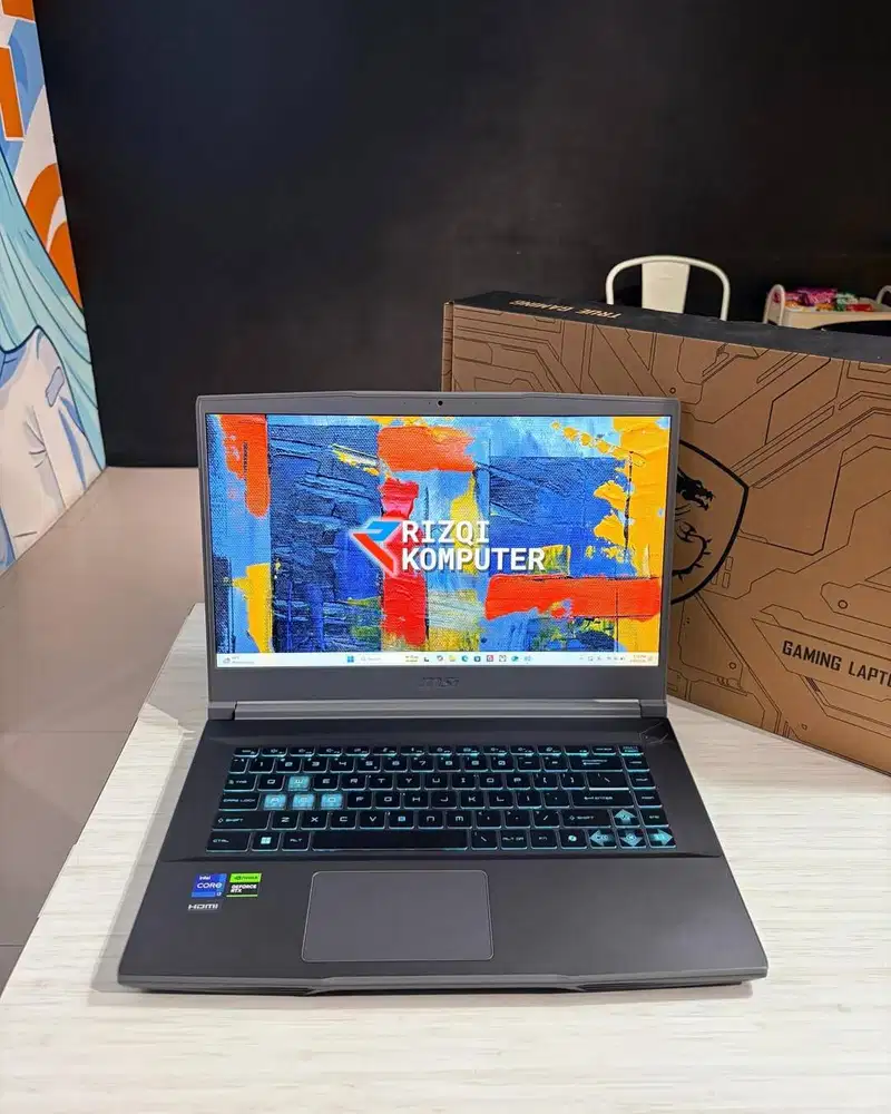 MSI THIN 15 B12UC  Intel Core i7-12650H RAM 8GB SSD 512GB