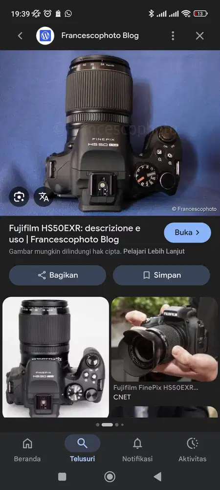 Kamera Fujifilm hs 55 exr