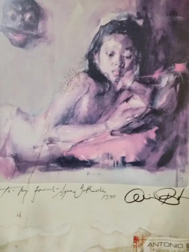 Jual lukisan repro Antonio Blanco