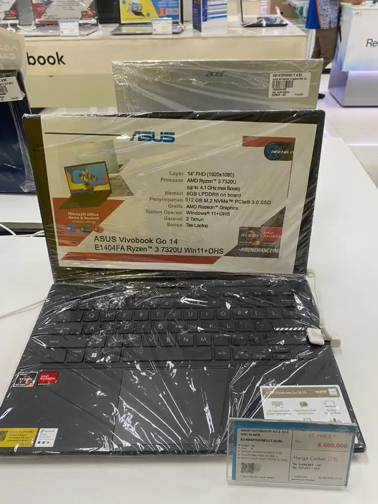 Asus Notebook R3 8-512 SSD Black