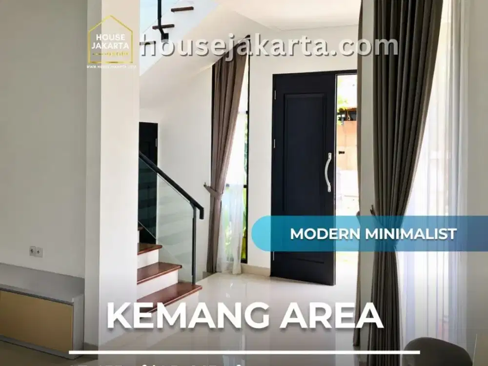 Disewakan Rumah Kemang Fully Furnished + Swimming Poo