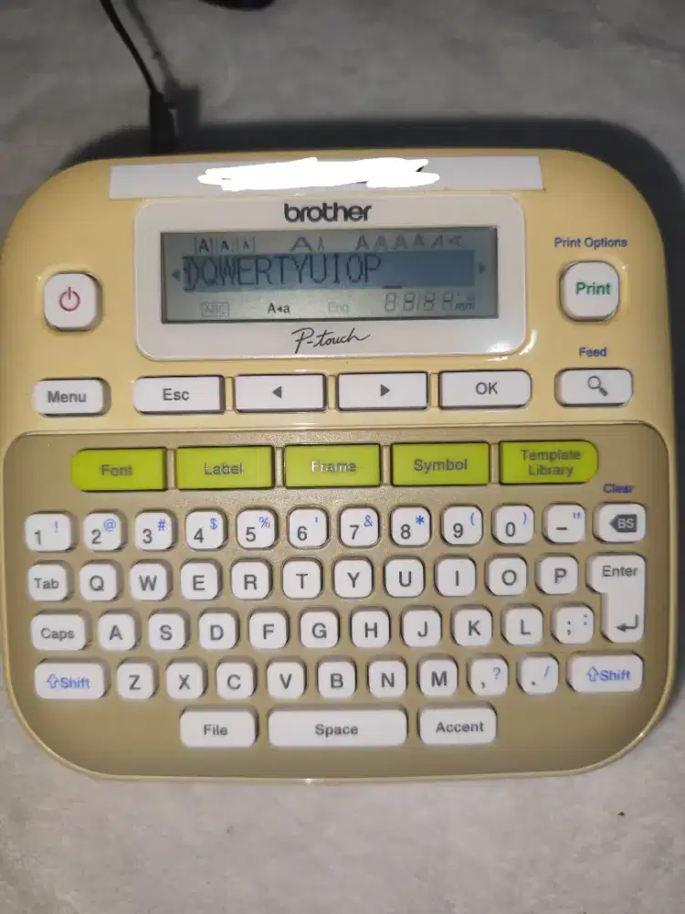 Brother Label Printer PT-D210 Mesin Alt Casio Xprinter