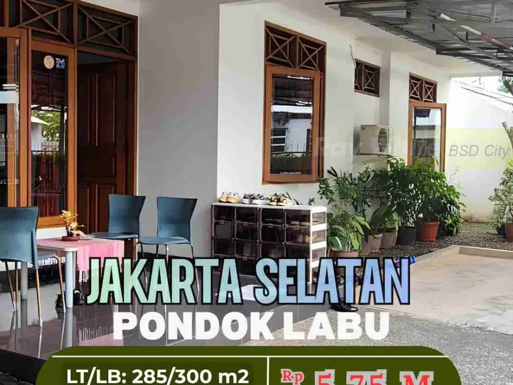 Rumah di pondok Labu Cilandak Jaksel