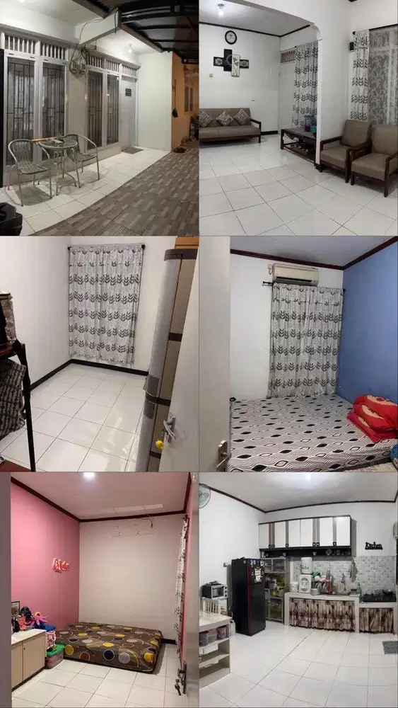 Dikontrakan 2 rumah gandeng