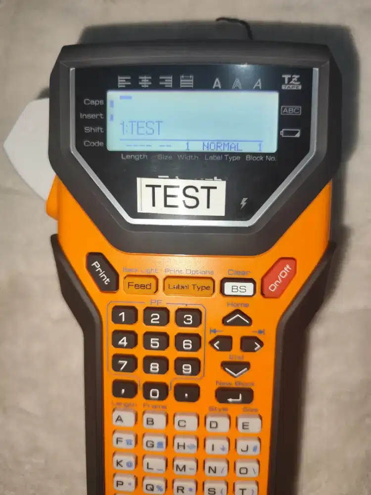 Brother Label Printer PTouch PT 7600 Industrial Listrik PT-7600 Kabel