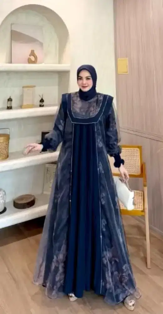 Gamis imfor warna nevi