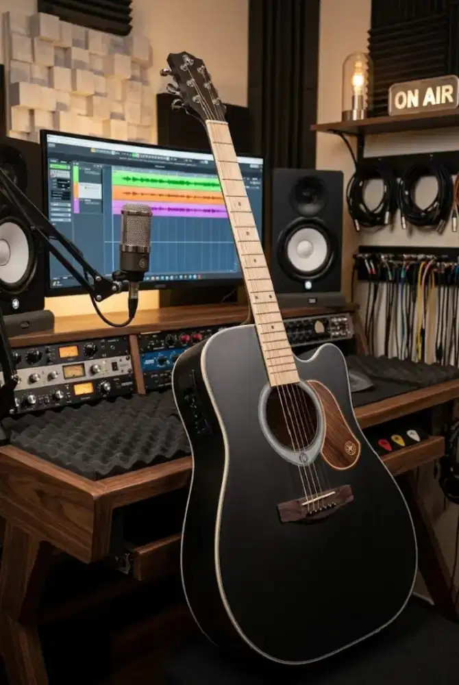 Gitar Akustik Elektrik Original Point LikeNew