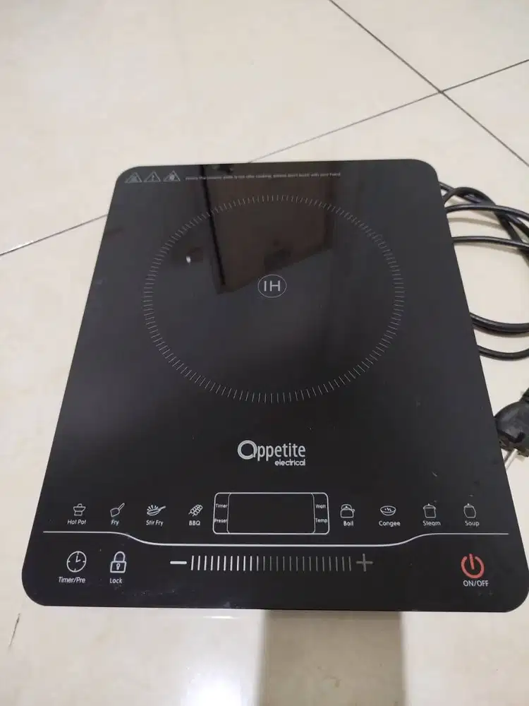 Preloved Kompor Induksi OPPETITE ELECTRICAL 1 Tungku Kompor Listrik