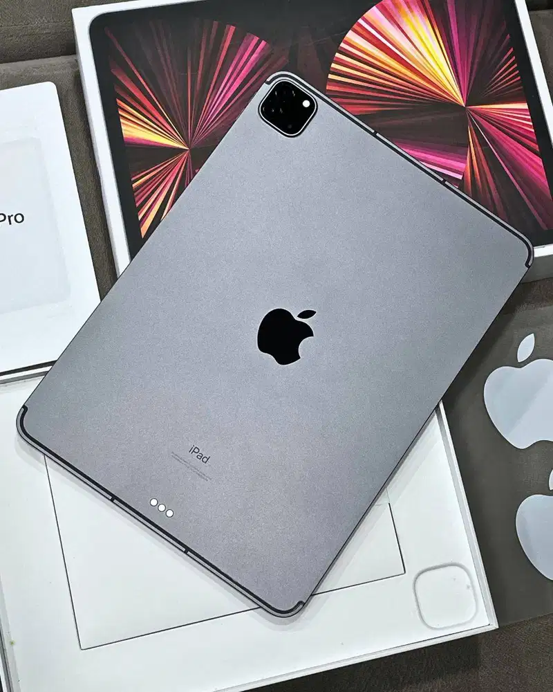 IPAD PRO M1 WIFI CELL 256GB 11 INCH LENGKAP ORI