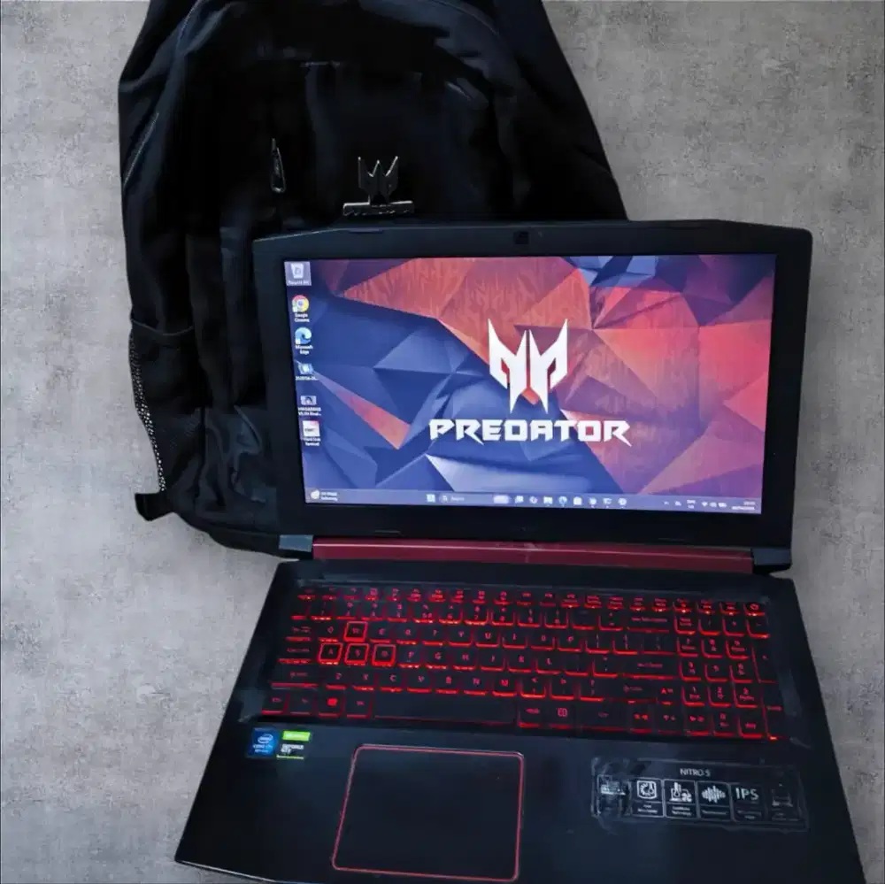 ACER NITRO 5-AN515-52 V28 NVIDIA GTX ACER PREDATOR Tas Ransel Original