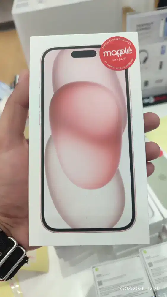 IPHONE 15 128GB PINK Promo Cicilan tanpa DP bunga ringan