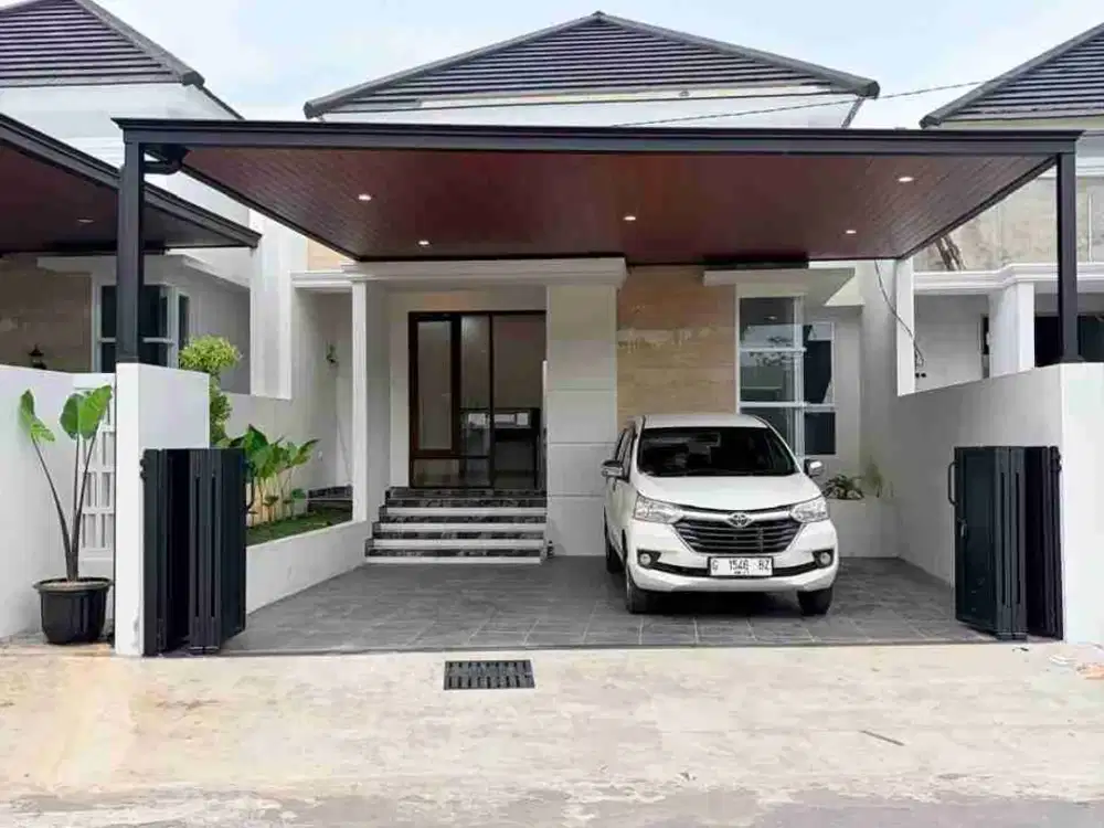 RUMAH BARU MEWAH LIMASAN MODERN LOKASI STRATEGIS DI TEPI JALAN ASPAL WEDOMARTANI