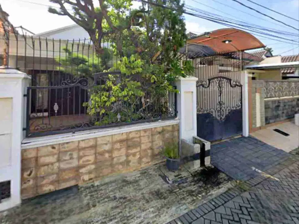 0518,57 Jual Lelang Rumah Sukomanunggal Satelit Indah Surabaya