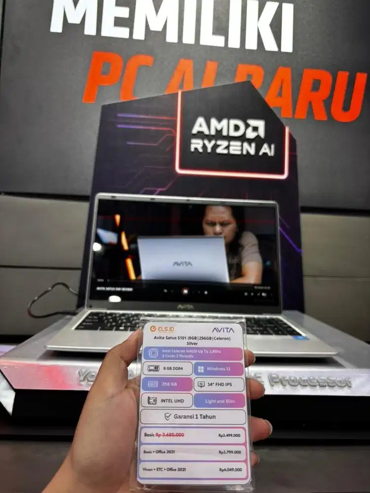 KREDIT LAPTOP TANPA DP FREE 1X CICILAN